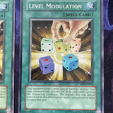 DP2-EN019 Yugioh 3x Rare Level Modulation (Mixed)