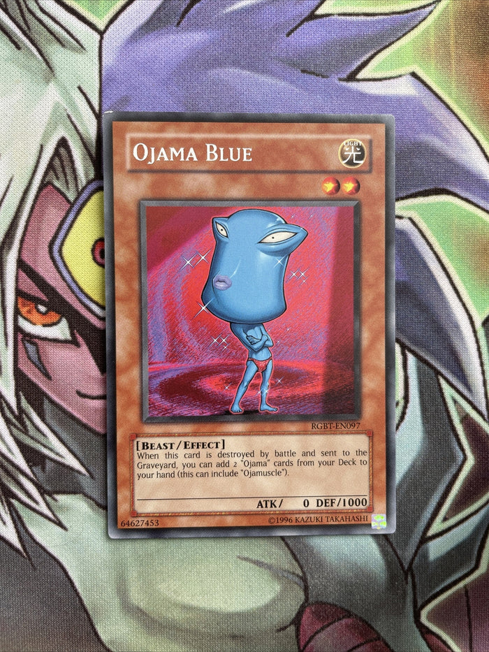 RGBT-EN097 Ojama Blue Rare UNL Edition NM Yugioh Card