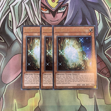 MAGO-EN125 x3 The White Stone of Ancients Rare Excellent Condition Yugioh