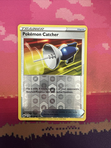 Pokemon Card Pokemon Catcher Crown Zenith Reverse Holo 138/159 NM