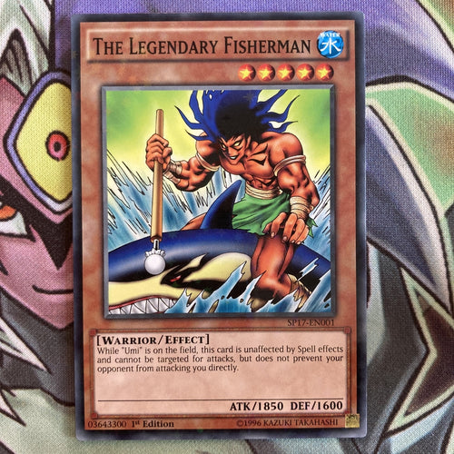 SP17-EN001 The Legendary Fisherman Starfoil 1st Edition NM Yugioh Card