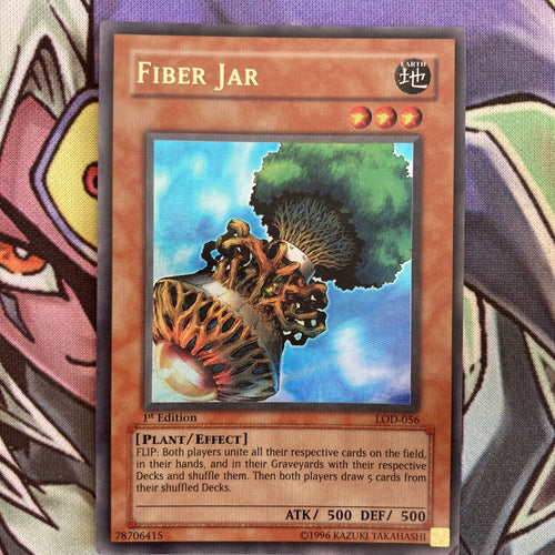 LOD-056 Fiber Jar Ultra Rare 1st Edition NM Yugioh Card
