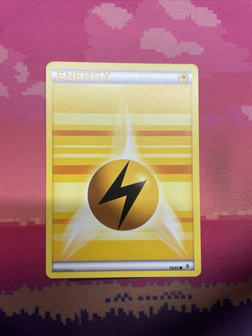 Pokemon Card Lighting Energy Generations 78/83 Near Mint