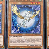 LED2-EN042 x3 Crystal Beast Sapphire Pegasus 1st Edition Mint YuGiOh Card