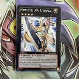 SP13-EN021 Number 39: Utopia Starfoil Rare 1st Edition NM Yugioh Card