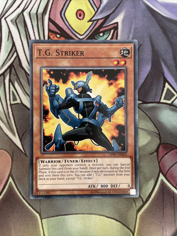 OP09-EN015 T.G. Striker Common UNL Edition NM Yugioh