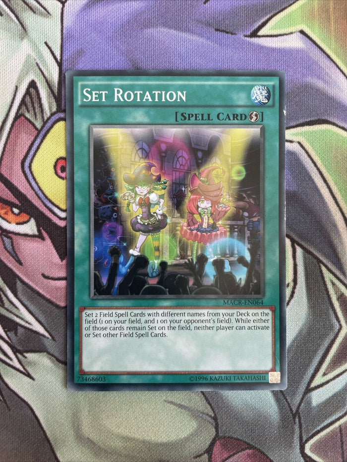 MACR-EN064 Set Rotation Common 1st Edition Near Mint Yugioh Card