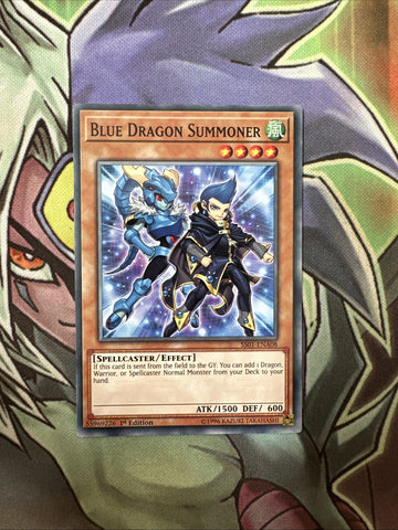 SS01-ENA08 Blue Dragon Summoner Common 1st Edition NM Yugioh Card