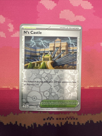 Pokemon Card N's Castle Journey Together Reverse Holo 152/159 Near Mint