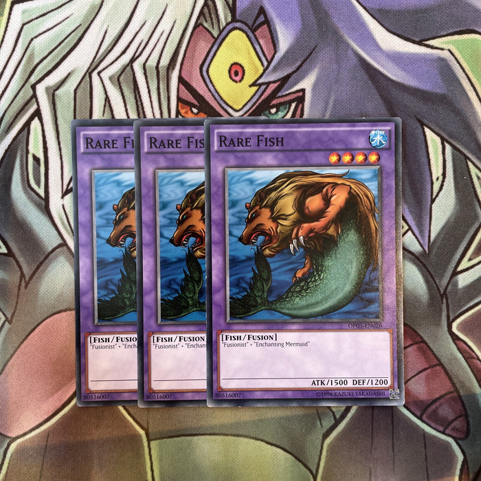 OP03-EN026 Rare Fish Common x3 Excellent Condition Yugioh
