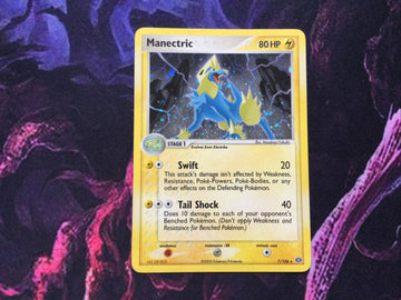 Pokemon Card Manectric EX Emerald Holo Rare 7/106 NM