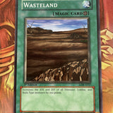 LOB-E037 Wasteland Common 1st Edition Near Mint Condition Yugioh