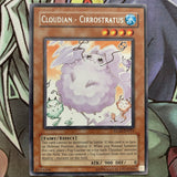 GLAS-EN011 Cloudian - Cirrostratus Rare Unlimited Edition NM Yugioh Card