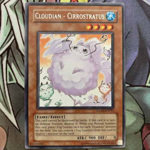 GLAS-EN011 Cloudian - Cirrostratus Rare Unlimited Edition NM Yugioh Card