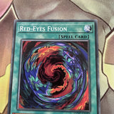 LEDU-EN006 Yugioh Red-eyes Fusion COMMON NM 1ST EDITION