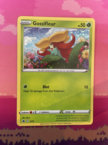 Pokemon Card Gossifleur McDonald's Holo 3/15  Near Mint