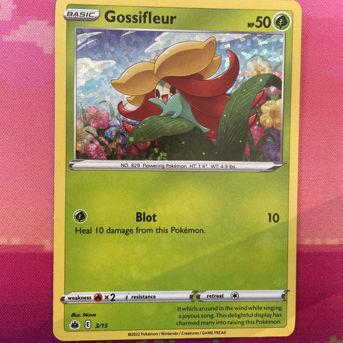 Pokemon Card Gossifleur McDonald's Holo 3/15  Near Mint