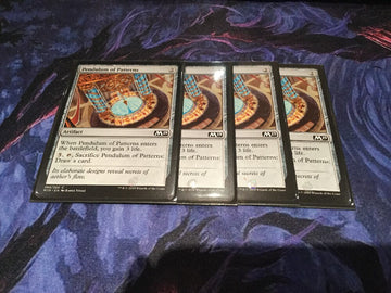 X4 Pendulum of Patterns - Core Set 2019 Excellent Magic MTG