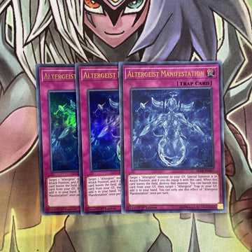 BLRR-EN067 x3 Altergeist Manifestation Ultra Rare Excellent Condition Yugioh