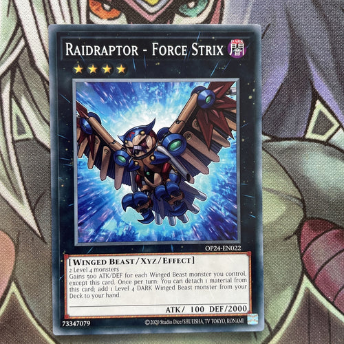 OP24-EN022 Raidraptor - Force Strix Common UNL Edition Near Mint Yugioh