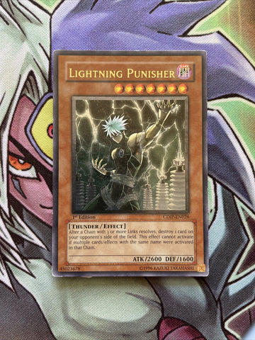 CDIP-EN026 Lightning Punisher Ultimate Rare 1st Edition Near Mint Yugioh Card