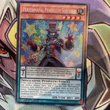 BOSH-EN090 Performapal Pendulum Sorcerer Secret Rare 1st Edition NM Yugioh Card