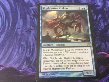 Shipbreaker Kraken Foil - Theros Excellent Magic MTG