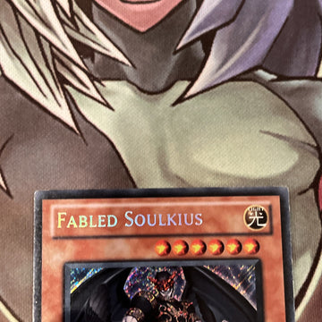 HA03-EN004 Fabled Soulkius Secret 1st Edition Mint YuGiOh Card (back)