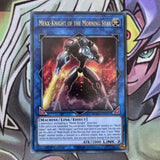 MAGO-EN137 Mekk-Knight Of The Morning Star Gold Letter 1st Edition NM Yugioh