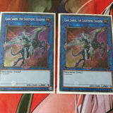 COTD-EN051 X3 Gaia Saber, the Lightning Shadow Secret Rare UNL Ed Mint YuGiOh!