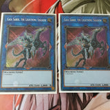 COTD-EN051 X3 Gaia Saber, the Lightning Shadow Secret Rare UNL Ed Mint YuGiOh!