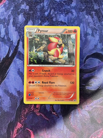 Pokemon Card Pyroar XY26 Black Star Promo Excellent Condition