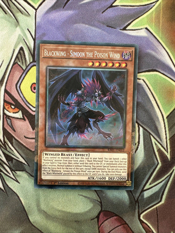 RA01-EN012 Blackwing - Simoon The Poison Wing Collectors 1st Edition NM Yugioh