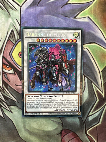 RA01-EN034 Baronne De Fleur Collectors Rare 1st Edition NM Yugioh Card