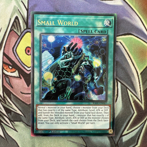 RA01-EN067 Small World Collectors Rare 1st Edition NM Yugioh Card