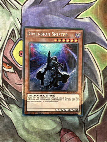 RA01-EN072 Dimensional Barrier Collectors Rare 1st Edition NM Yugioh Card