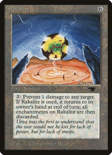 Rakalite - Antiquities Excellent Magic MTG