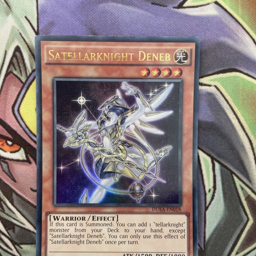 DUEA-EN018 Satellarknight Deneb Ultra Rare 1st Edition NM Yugioh Card