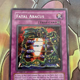 LOD-011 Yugioh Fatal Abacus 1st Edition Rare (NM)