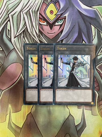 CT14-EN010 x3 Token Ultra Rare Excellent Condition Yugioh