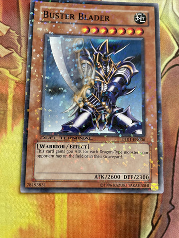 DT01-EN006 Yugioh BUSTER BLADER DUEL TERMINAL COMMON MINT (back)