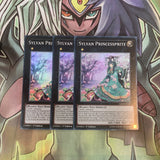 MACR-EN093 x3 Sylvan Princessprite Super Rare Excellent Condition Yugioh
