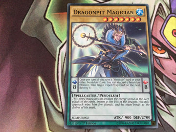 SDMP-EN002 Dragonpit Magician - Common - 1st Edition Yugioh