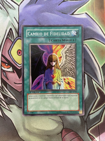 BIP-S030 Change Of Heart Common SPANISH 1st Edition NM Yugioh Card