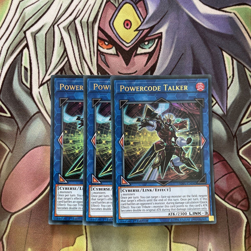 SDPL-EN040 x3 Powercode Talker Ultra Rare Excellent Condition Yugioh