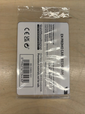 Reshiram 017/094, Sealed Phantasmal Flames Stamped Promo For Phantasmal Master (back)