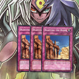 DR2-EN048 x3 Blasting the Ruins Common Excellent Condition Yugioh