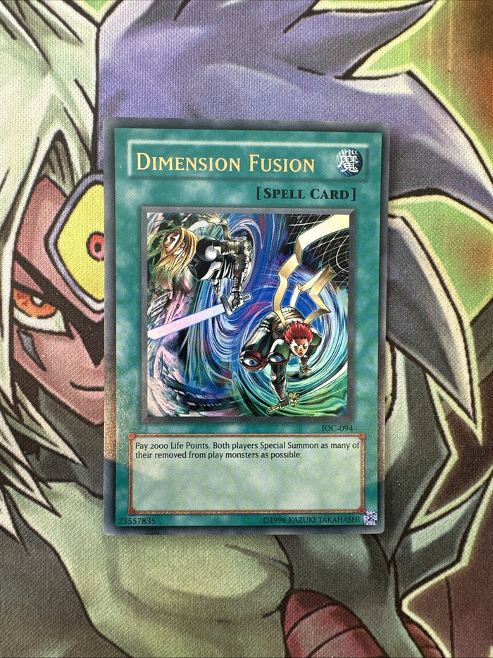 IOC-094 Dimension Fusion Ultra Rare Unlimited Edition NM Yugioh Card