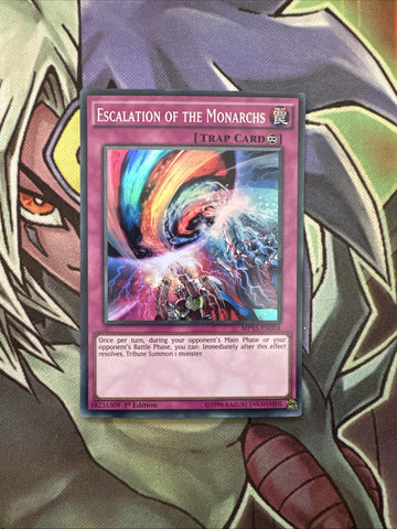 MP15-EN054 Escalation Of The Monarchs Super Rare 1st Edition NM Yugioh Card