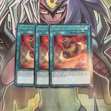 MAGO-EN149 x3 Circle of the Fire Kings Rare Excellent Condition Yugioh